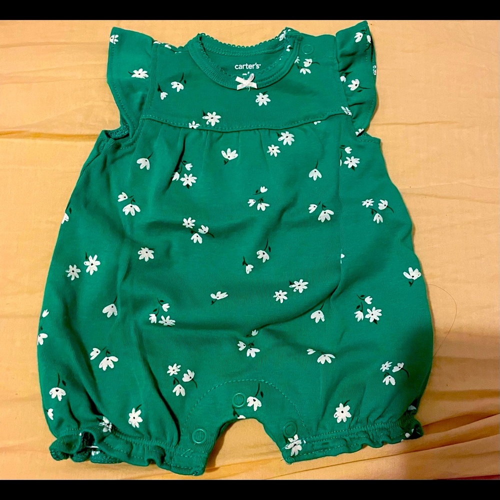 Girl romper newborn